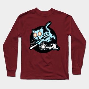 Blue Skellycat Long Sleeve T-Shirt